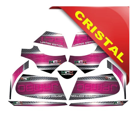 KIT GRAFICHE NCX JAMBO ROSA IN CRISTAL