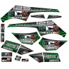 KIT GRAFICHE NCX MEGA RAPTOR VERDE IN PVC 55 micron