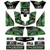 KIT GRAFICHE NCX T-REX VERDE IN PVC 55 micron
