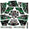 KIT GRAFICHE NCX MEGA HUMMER VERDE IN PVC 55 micron