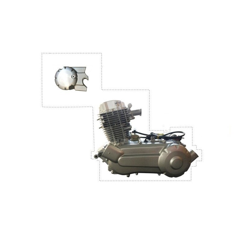 BLOCCO MOTORE COMPLETO QUAD ATV AU200