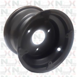 CERCHIO 7'' NERO PER QUAD CON ATTACCHI PER COVER IN PLASTICA