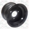 CERCHIO 7'' NERO PER QUAD CON ATTACCHI PER COVER IN PLASTICA