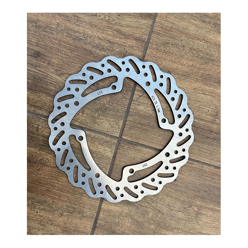 DISCO FRENO POSTERIORE 24CM PER CROSS KAYO T4 250cc