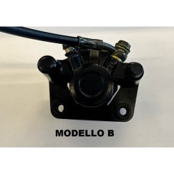 FRENI POMPA COMPLETO ATV 4 TEMPI KAYO PREDATOR 110 PINZA POSTERIORE - freno miniquad quad