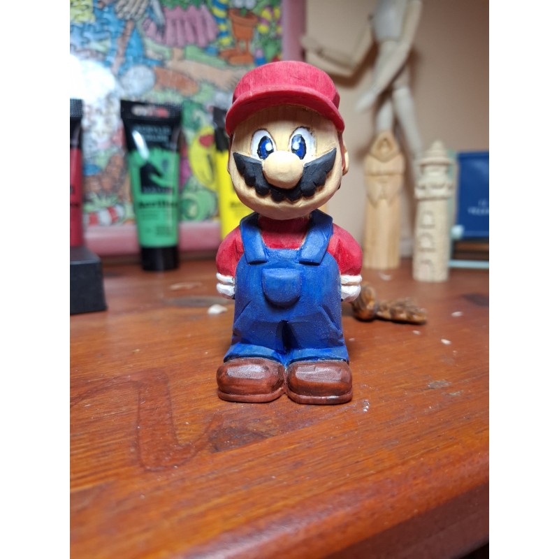 Mario Bros Intagliato