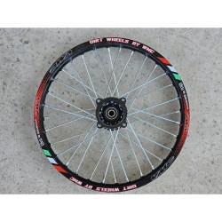 CERCHIO ALLUMINIO ANTERIORE 70/100-17 ATTACCO SDG PERNO RUOTA 15mm