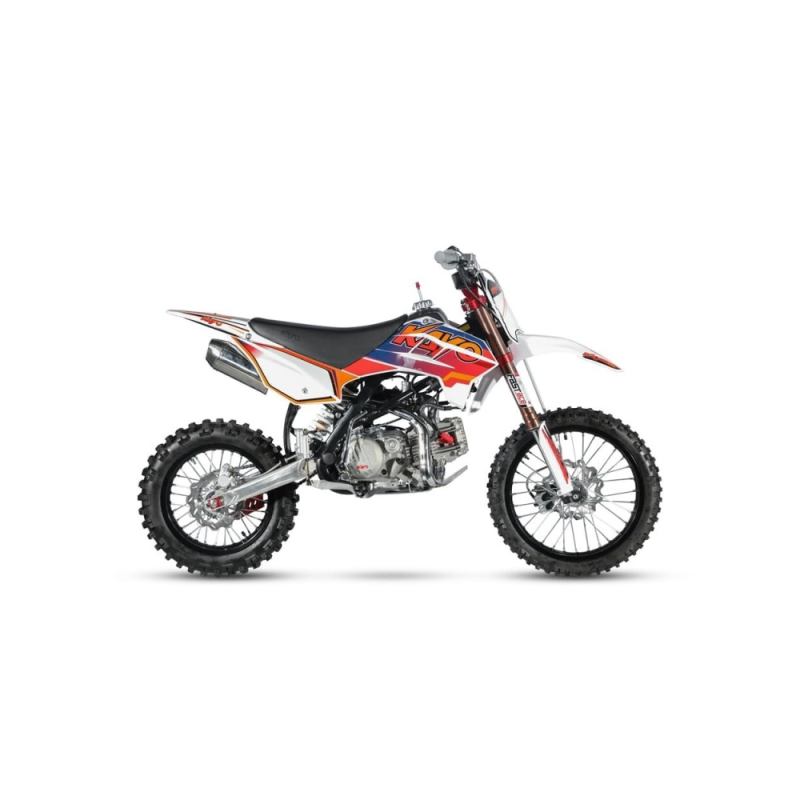 ADESIVI PIT BIKE KAYO ARANCIO ROSSO BLU BIANCO COLORAZIONE 2019 PER PIT BIKE SERIE TT E KRZ