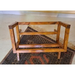 Porta Vinili & Parole – Il Tuo Angolo di Stile in Legno