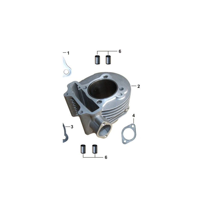 BOCCOLE DI CENTRAGGIO PRIGIONIERI PER KAYO QUAD ATV A180 180cc