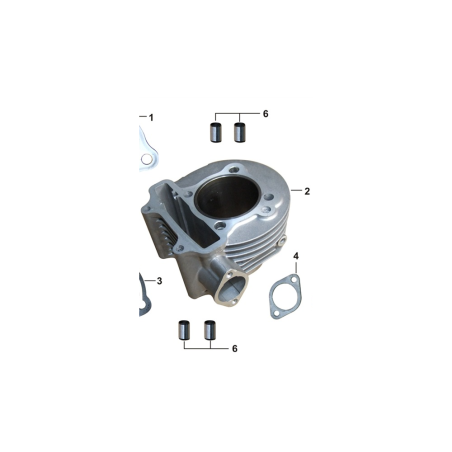 BOCCOLE DI CENTRAGGIO PRIGIONIERI PER KAYO QUAD ATV A180 180cc
