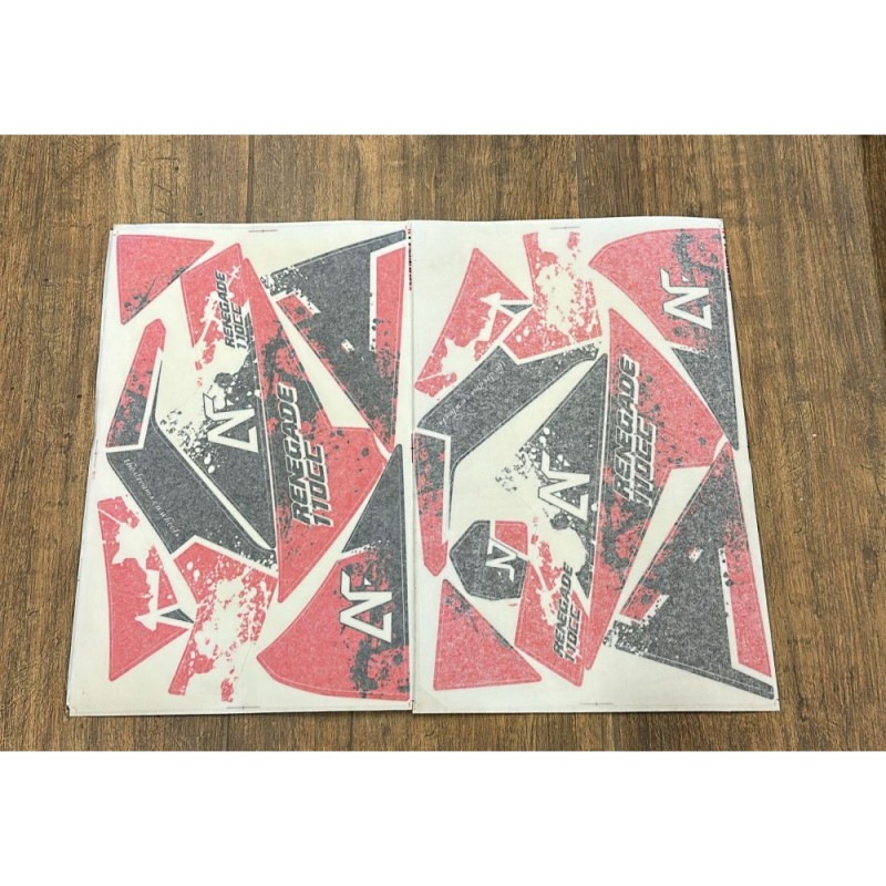 1 KIT ADESIVI QUAD RENEGADE 110