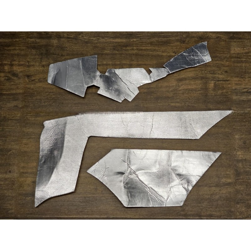 KIT FOGLI DI PROTEZIONE ISOLAMENTO CALORE PROTEGGI PARA CALORE PER QUAD KAYO AU300 T3B L7e
