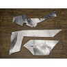 KIT FOGLI DI PROTEZIONE ISOLAMENTO CALORE PROTEGGI PARA CALORE PER QUAD KAYO AU300 T3B L7e