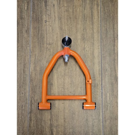 BRACCETTO SUPERIORE TRAPEZIO SNODO DESTRO O SINISTRO PER QUAD KAYO AU300 L7e braccetti boccole completo